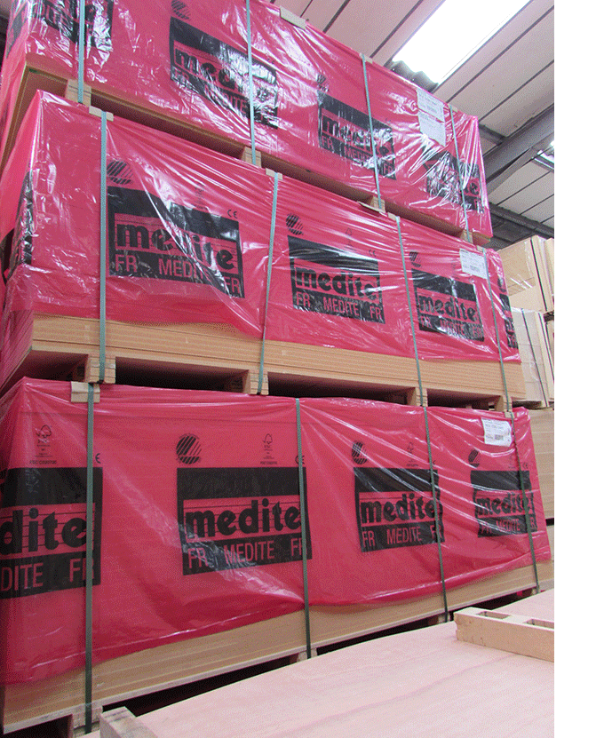 FR MEdite MDF, Fire Retardant MEDITE MDF